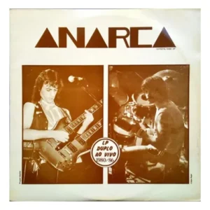 Anarca Lp Duplo Ao Vivo 1980/86 - Vinil Emi 11153